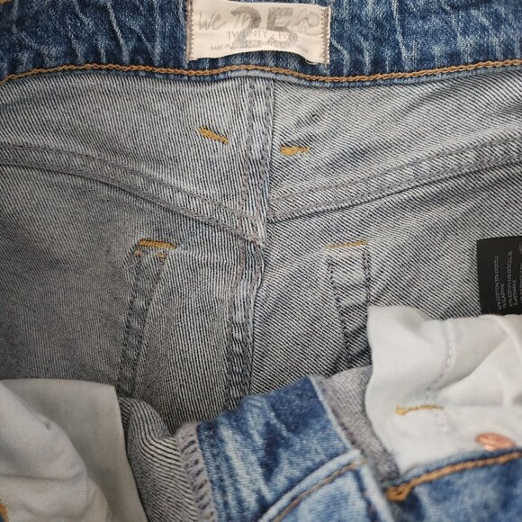 We The Free Distressed Skinny Jeans 25 Fringe - Picture 7 of 9